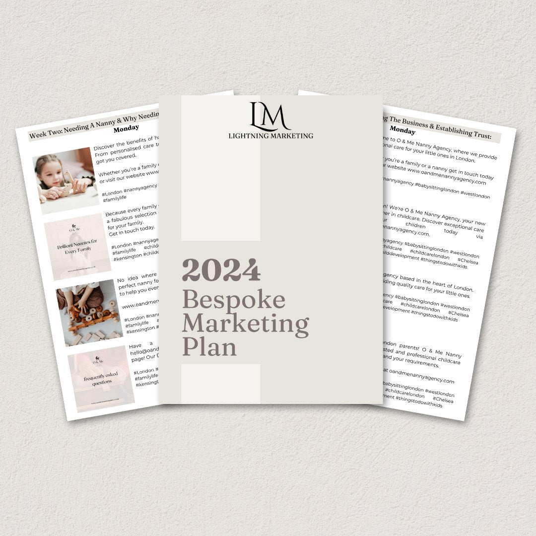 Bespoke Marketing Plans for small businesses in south east london and kent. marketing plan template for interior design business