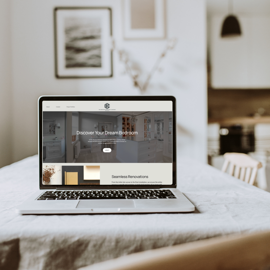 West Malling High Street - The Bespoke Bedroom Company interior designers - website design for interior designers 